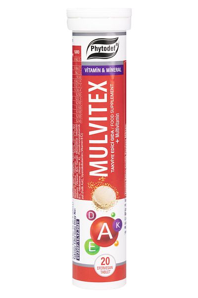 Phytodef MulvitexMultivitaminEffervescentTablet- 20 PiecesWintechCBetaGlucan 30 Capsules