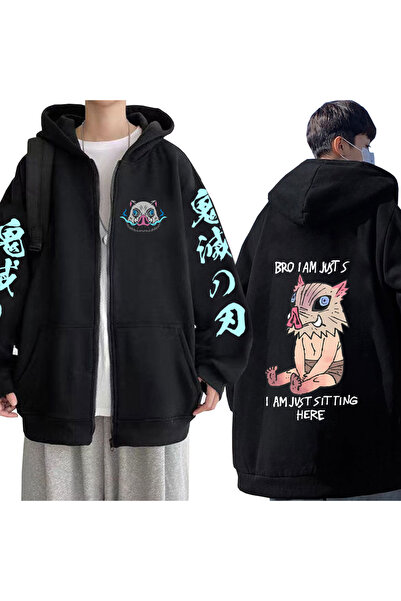 GALASHOP هودي كيميتسو إينوسوكي شيطان القاتل بسحاب موديل 71