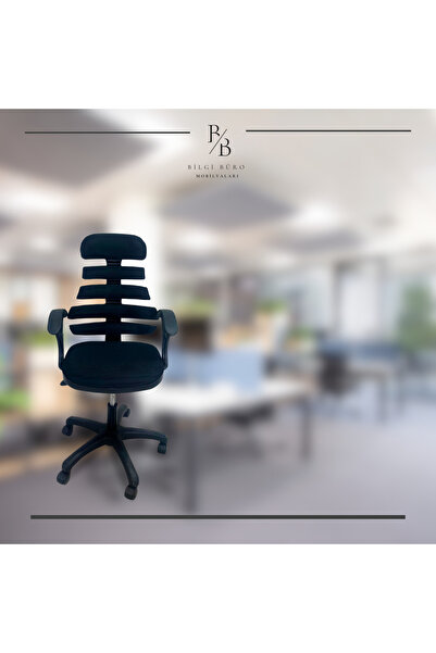 BİLGİ BÜRO MOBİLYALARI Fileli Sekreter Koltuğu Öğrenci Çalışma Koltuğu Çalışm...