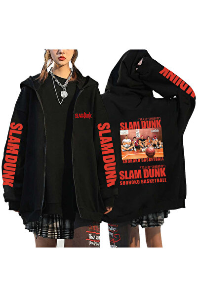 GALASHOP Unisex Anime SLAM DUNK Zip Hoodie mod54