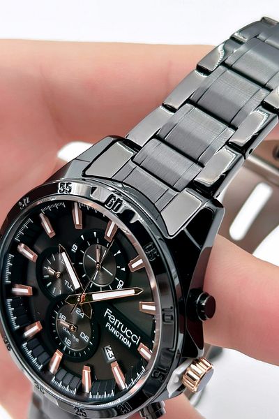 Ferrucci Function FCF13831FM.04 Steel Cord Men's Wrist Watch