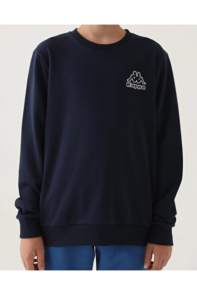 Kappa BOY BOY COTTON TWO THREAD LONG SLEEVE WAITER BOY SWEATSHIRT 331R6MW