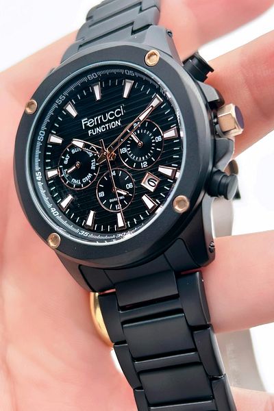 Ferrucci Function FCF03221FM.04 Steel Cord Men's Wrist Watch