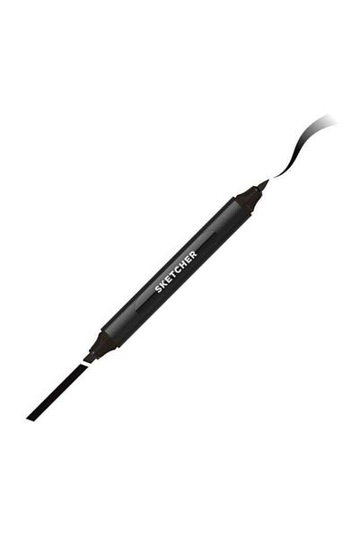 Molotow Sketcher Graphic Pen - Black, Model Bl600N: 750120