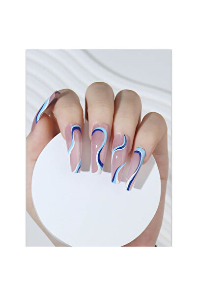 Nail Master 24'lü Desenli Balerin Takma Tırnak Seti Yapıştırıcılı