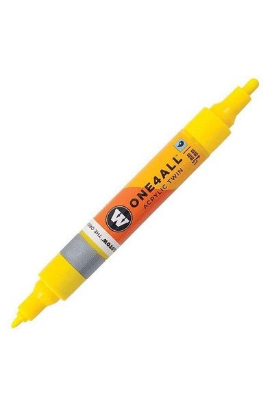 Molotow One4all Double Sided Acrylic Marker Pen Zinc Yellow 006