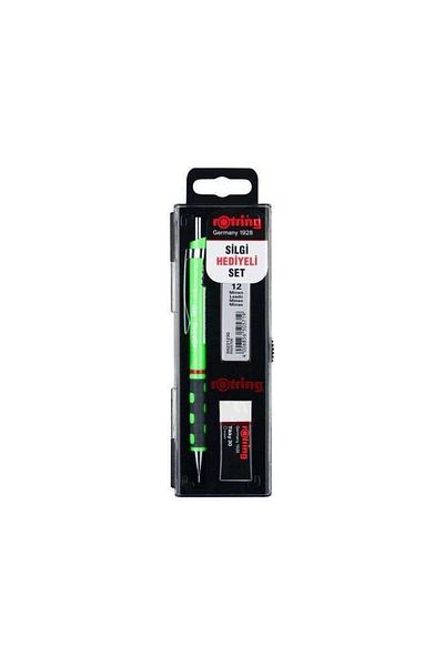 Rotring Tikky 0.5 Mm Tip Pen with Eraser Gift Light Green Color