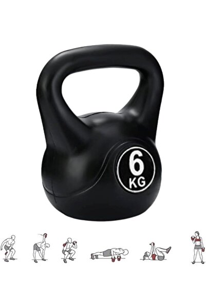 SLİPT CKSpor 6 Kg Kettlebell Çaydanlık Tipi Dambıl Ağırlık CKS202