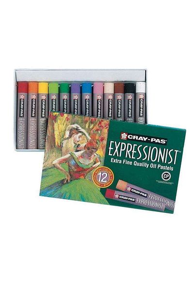 Sakura Expressionist Extra Fine Oil Pastel Set of 12