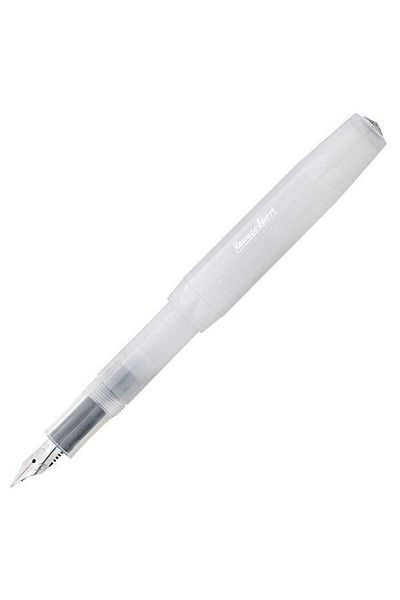 Kaweco Frosted Sport Fountain Pen White M Nib