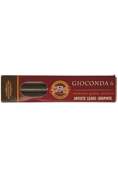 Koh-i Noor Koh-i-Noor Gioconda 5.6 mm Portmin Spare Tips Set 6 Pieces 6B