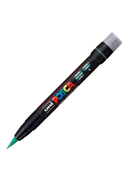 Uni Green Posca Painting Marker - 3-10 mm Pcf-350