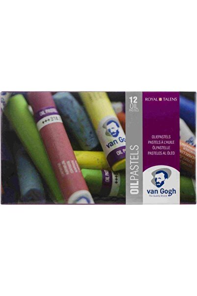 Van Gogh Talens Van Gogh Yağlı Pastel Boya Boya 12 Renk