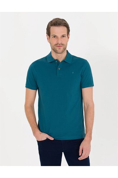 Pierre Cardin Slim Fit Polo Collar Mercerized T-shirt G021SZ011.0001567290VR054