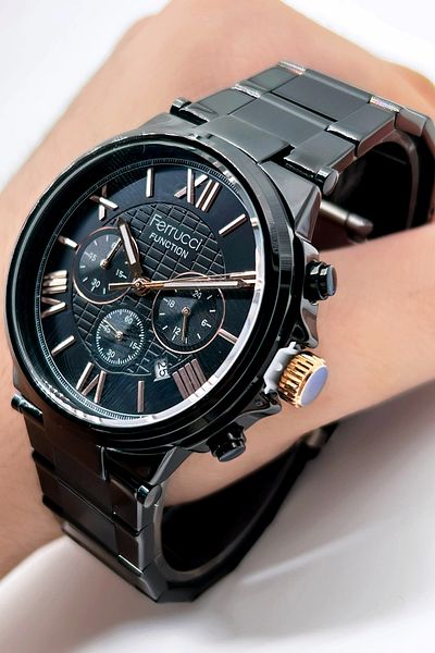 Ferrucci Function FCF.13117FM.04 Steel Cord Men's Wrist Watch