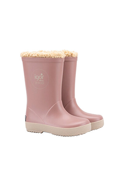 IGOR Γυναικείες / Κοριτσίστικες μπότες βροχής W10293 SPLASH DK BORREGUITO 010-Rosa/Μπεζ