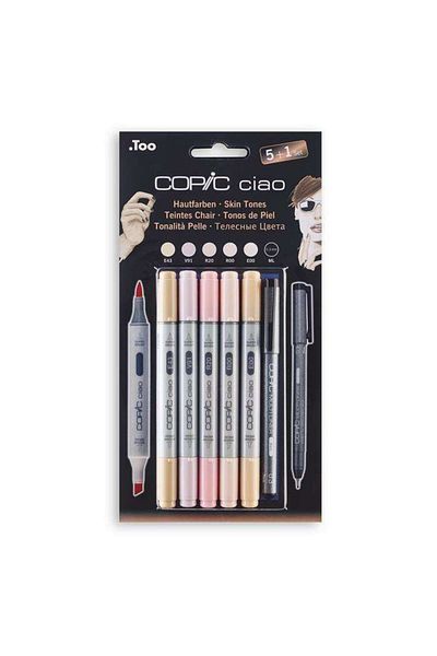 Copic Ciao 5 1 Set - Pleated Tones