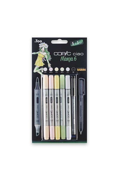 Copic Ciao 5 1 Set Manga 6
