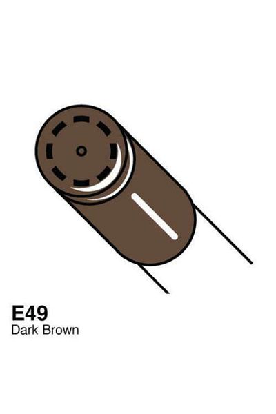 Copic Ciao Marker Pen E49 Dark Brown