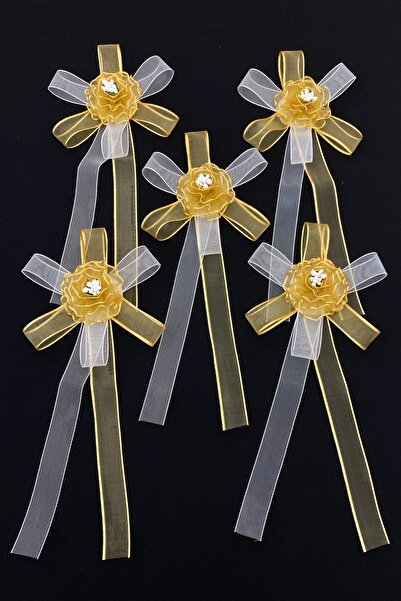 ZEYMERADE زخرفة حزمة ذهبية بيضاء، زخرفة مهر العروس والعريس في حفل زفاف الخطوب...