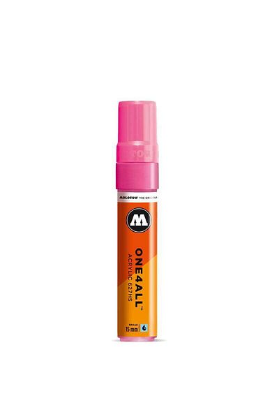Molotow 627hs One4all Flat Tip Acrylic Marker Pen 15 Mm Neon Pink 200