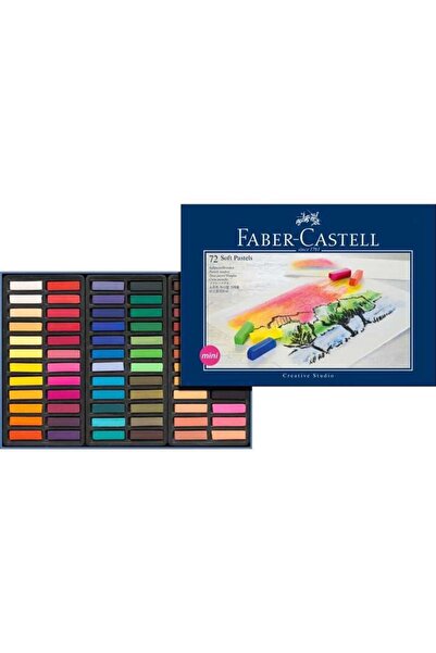 Faber Castell Creative Studio Toz Pastel Boya Yarım Boy 72 Renk
