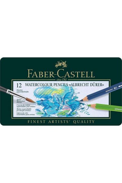 Faber Castell Faber-Castell Albrecht Dürer Aquarell Boya Kalemi 12 Renk