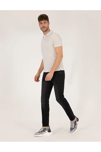 Pierre Cardin Slim Fit Polo Collar Mercerized T-shirt G021SZ011.0001567290VR054