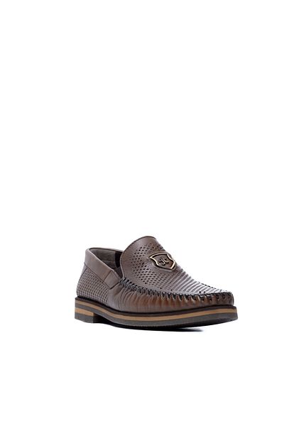 KEMAL TANCA Tamer Tanca Men's Genuine Leather Casual Shoes 383 3345 Ev Erk Ayk Y19