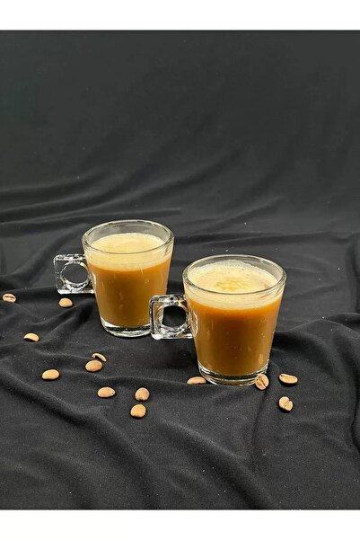 Lilya Home 6 Lı Cam Espresso Kahve Bardağı Fincan Takımı Mini Boy 6 parça
