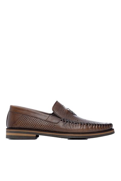 KEMAL TANCA Tamer Tanca Men's Genuine Leather Casual Shoes 383 3345 Ev Erk Ayk Y19