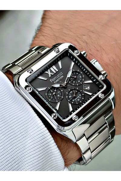 Ferrucci FCF14504FM.04 Function Multi-Function 3 ATM Men's Wristwatch