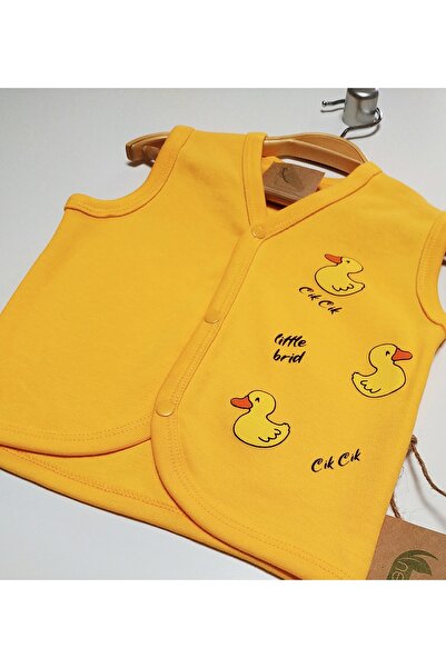 nc gift Cotton Mini Ducks Printed Snap Fasten Baby Combed Cotton Vest (9 Months to 3 Years Age Range)