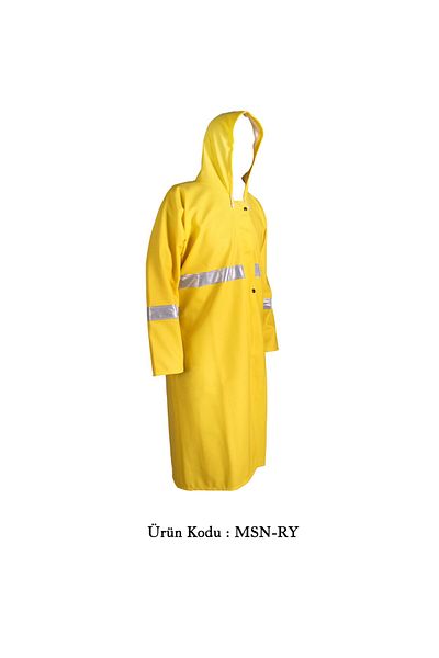 jbox Yellow Reflective Raincoat