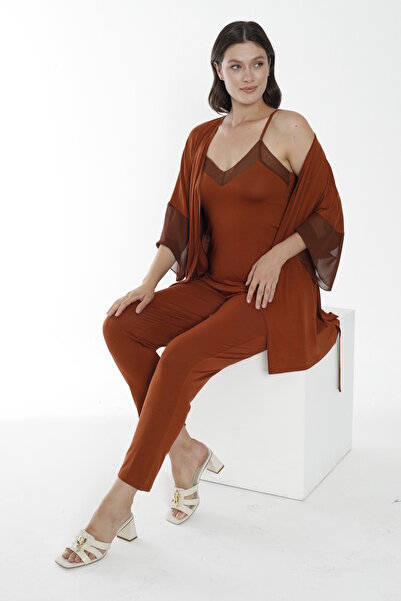 Sevim 14370 Σετ Πιτζάμες 3 τεμαχίων