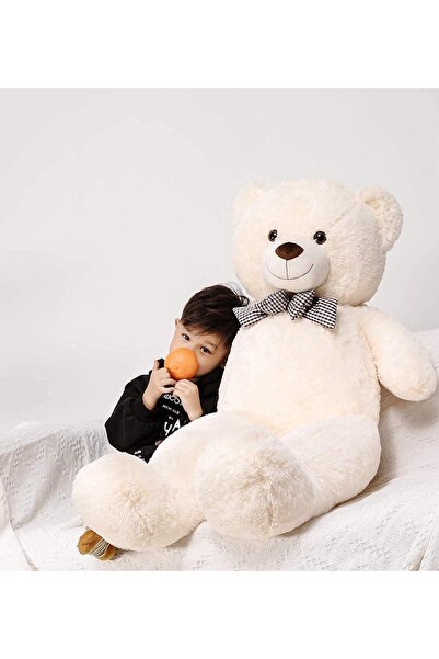 Sole 175 cm GIANT Size Plush Bear with Bow Tie - 100% DOMESTIC
