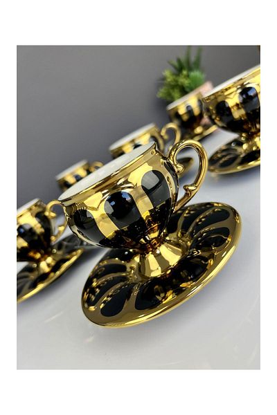ACAR Lux Porcelain Karius 6-Piece Cup Set