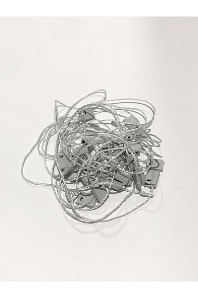Grdall 100 Pieces - Locked Thread - Product Thread - Locked Label Thread - Gray Color