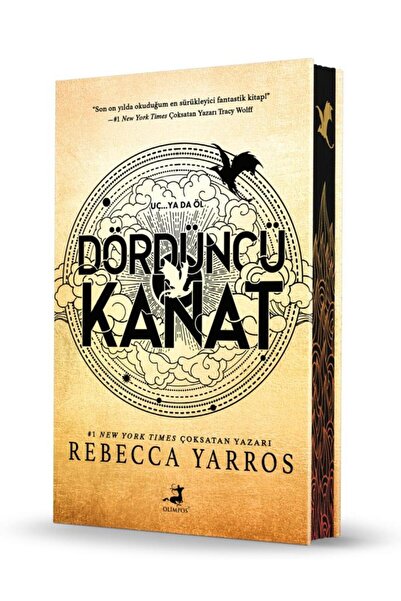 Olimpos Yayınları Dördüncü Kanat - Rebecca Yarros (ciltli Özel Baskı)