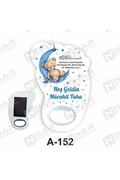 Nar Promosyon 25 Adet Mıknatıslı Ayak İzi Açacak Magnet - Jelatin Hediyeli - ...
