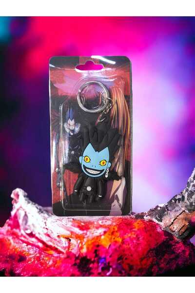TEEMOOD PIRATE PARROT DEATH NOTE SİLİKON ANAHTARLIK ÇANTA AKSESUARI Anime oyu...