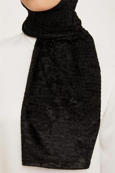 Armine ARMINE TREND KNITTED SHAL 2 01 BLACK