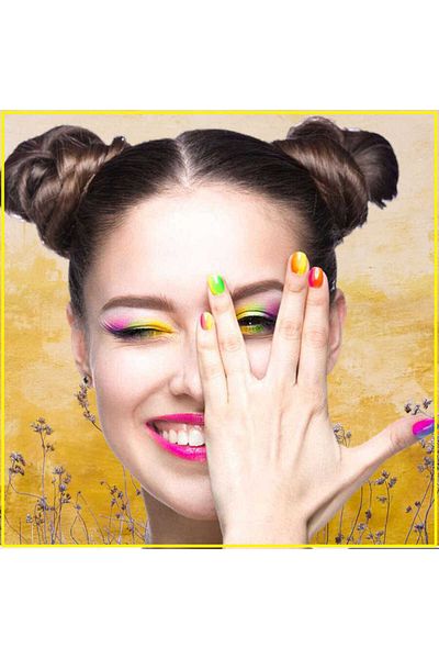 Flormar Nail Polish 075 Model Outfit