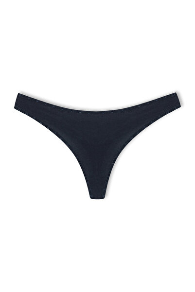 HNX 3-Piece Cotton Heart Rubber Basic Thong Women's Panties