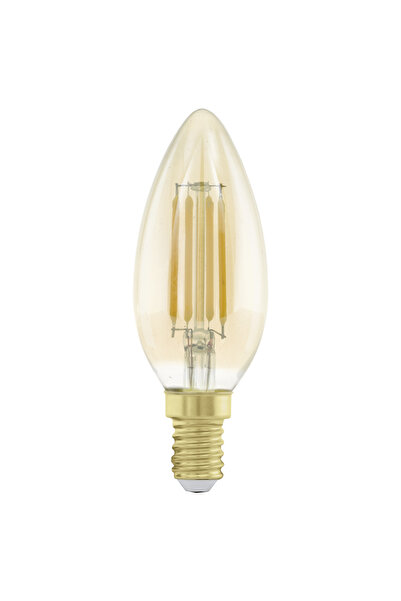 Eglo 113038 E14-Led-C35 Ampul 1X4W Amber 2200K 350 Lümen Dim Edilebilir