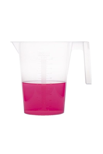 ISOLAB Beher - Kulplu - P.p - Kısa Form - Kabartma Skala - 2000 ml / 120 °c S...