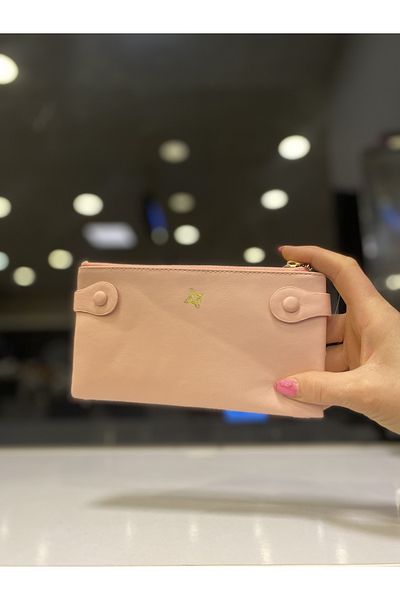 citycenterfashion Women's Chance Portfolio Wallet with Phone Compartment, Soft Leather Card Holder and Side Snap Cty-lbn-2018