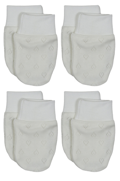 Melekpare Newborn Gloves Baby Girl Boy 100% Cotton