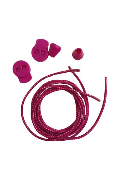 Shoes Comfort Smart Laces, Practical Elastic Shoelaces 100 Cm PURPLE 1 Piece