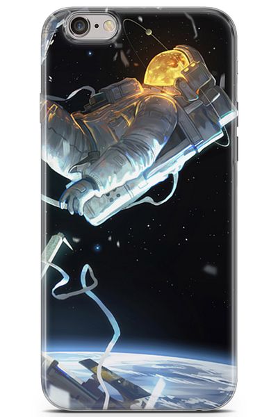 Lopard غطاء حماية متوافق مع هاتف Apple iPhone 6 6S Astro 14 Solar Astronaut